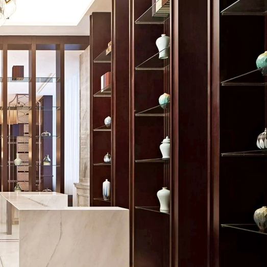 Exhibición de exhibición personalizada del hotel