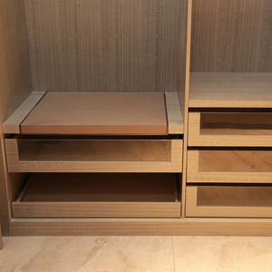 Personalización de muebles de muebles de hotel multifuncionales sin puerta