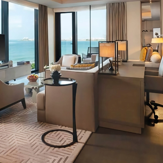 Silla de escritura de negociación de negocios Conjunto de muebles de hotel Personalización