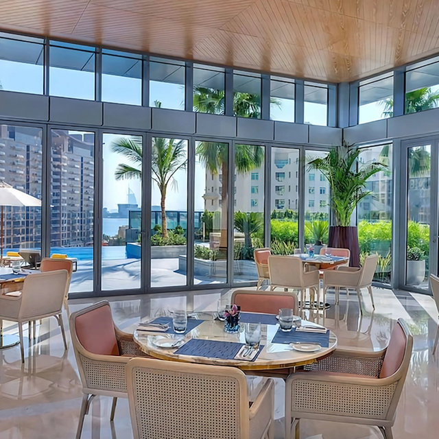 Silla de mesa de comedor de muebles de hotel