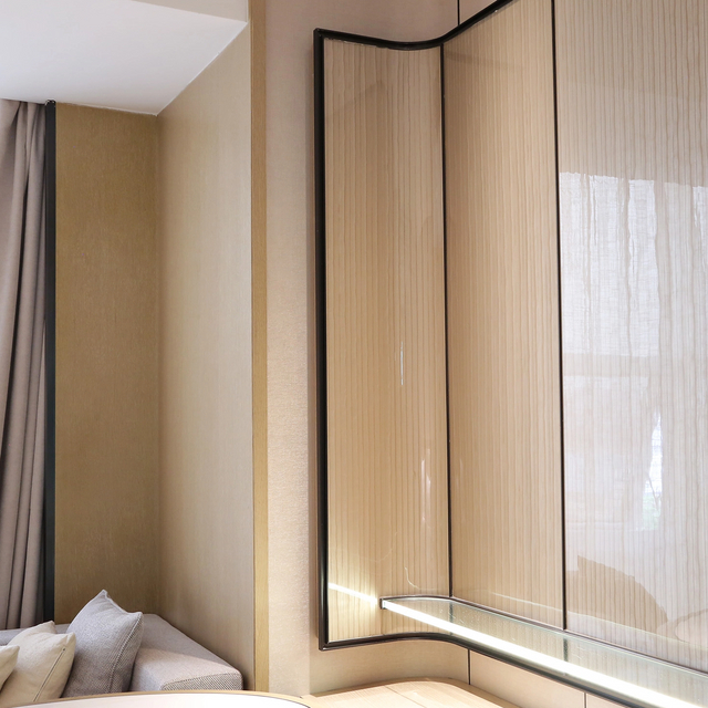 Diseño del dormitorio del hotel Muebles de munidad rígida de madera sólida Personalización de muebles de hotel