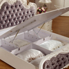 European clásico de estilo de cama de cama de estilo clásico personalización de muebles de hotel