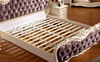 European clásico de estilo de cama de cama de estilo clásico personalización de muebles de hotel
